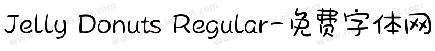 Jelly Donuts Regular字体转换